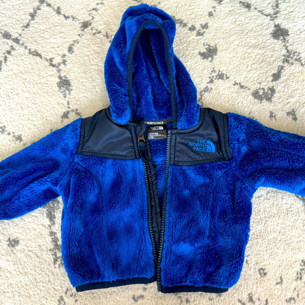 North Face Oso Fleece Baby Jacket 3-6 Months NWOT - Picture 2 of 6